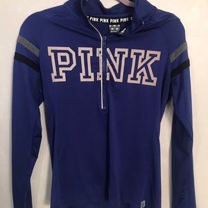 Pink Victoria Secret quarter zip
